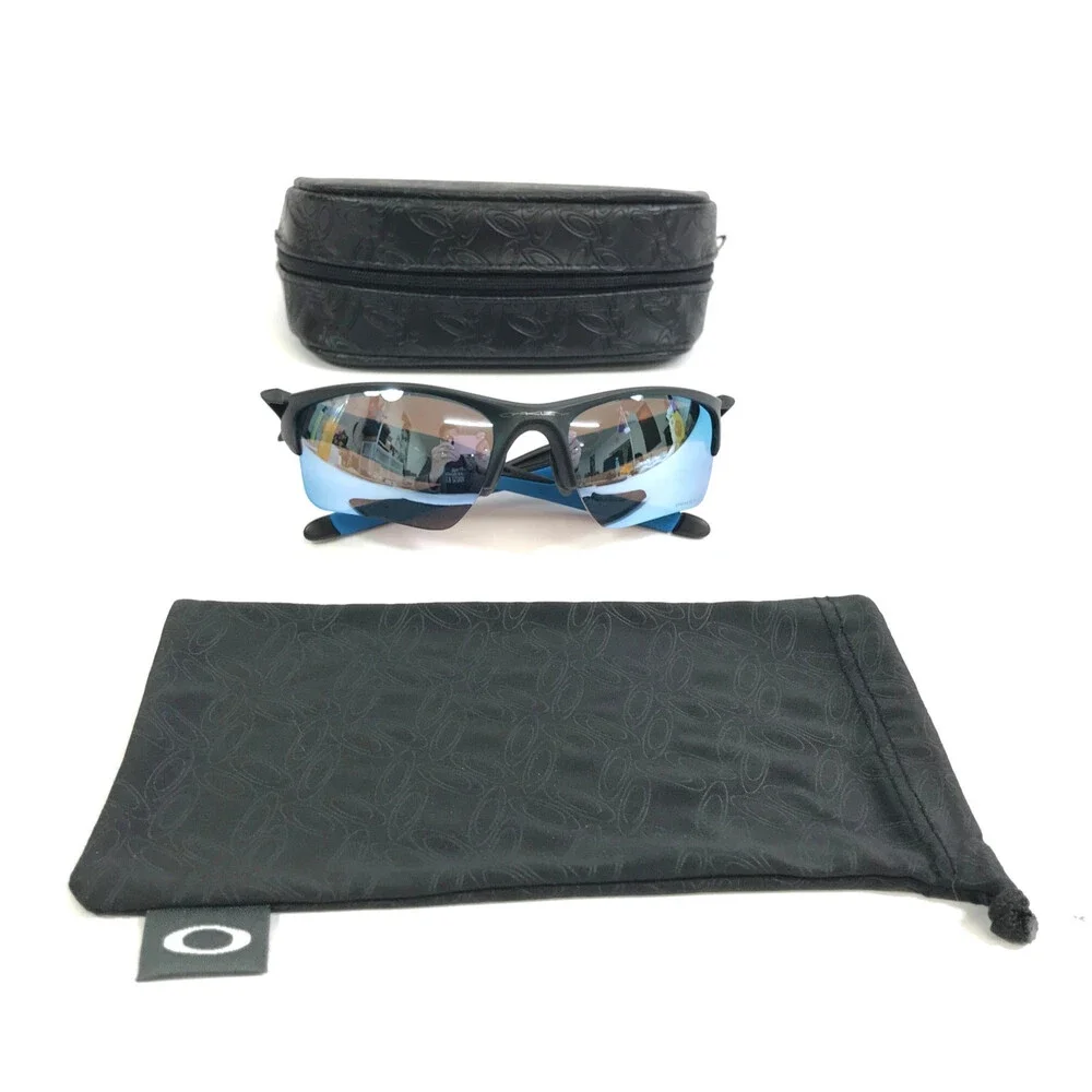 Oakley Sunglasses Half Jacket 2.0 XL OO9154-67 Matte Black with Prizm Deep Water